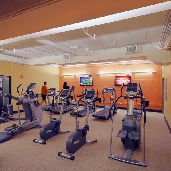SHAPE Athletic Facility Cardio Room